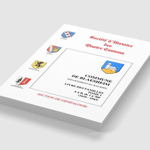 Livre des Familles Blaesheim SH4C
